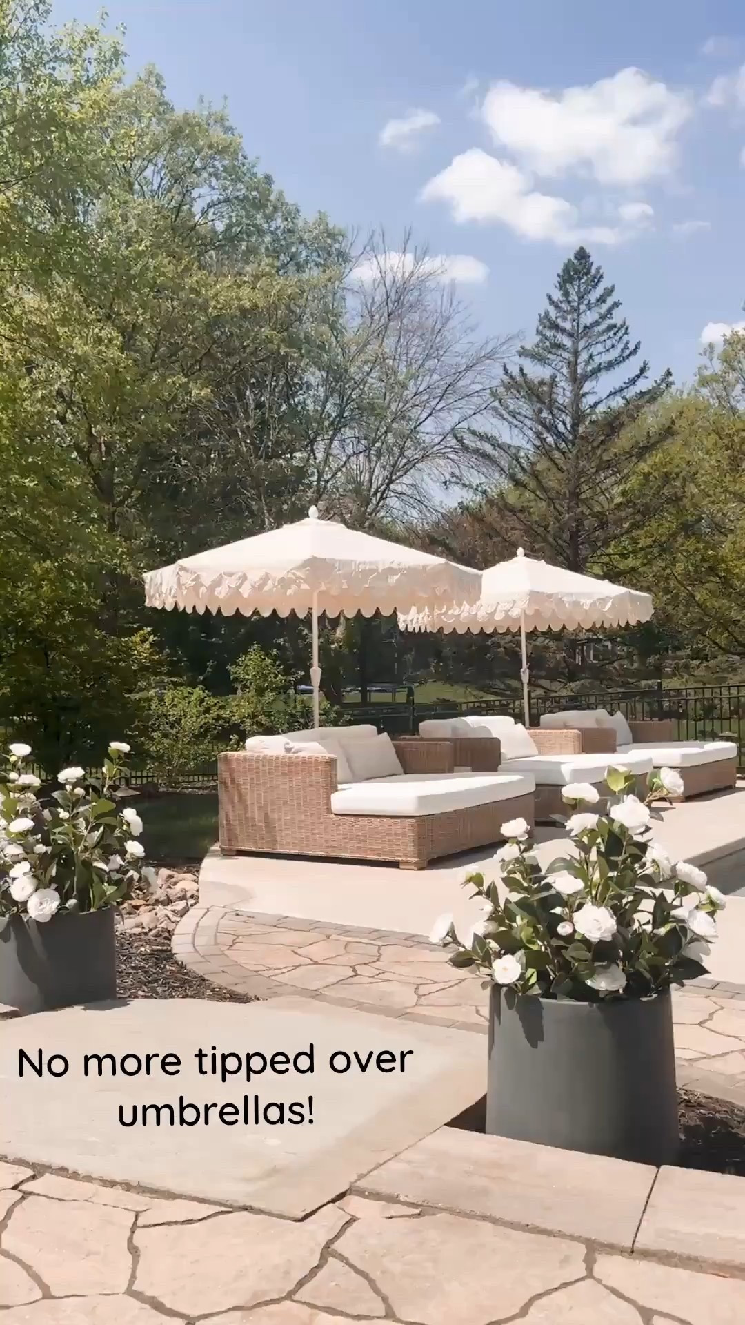 So excited these umbrellas are back in stock! They were a huge hit with you guys and these umbrella stands are AMAZING!!! Bring on Summer!! 

#LTKHome #LTKSeasonal