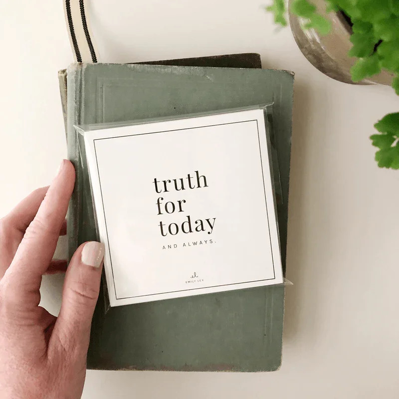 truth for today cards | Emily Lex Studio