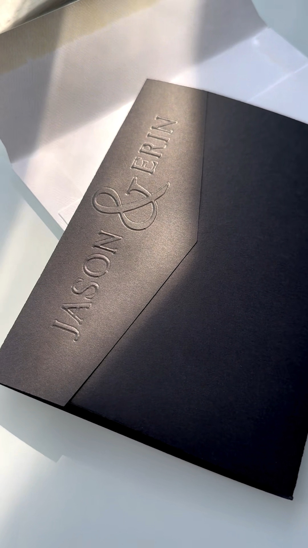 Embossing Pocket Invitations ✨

#LTKWedding