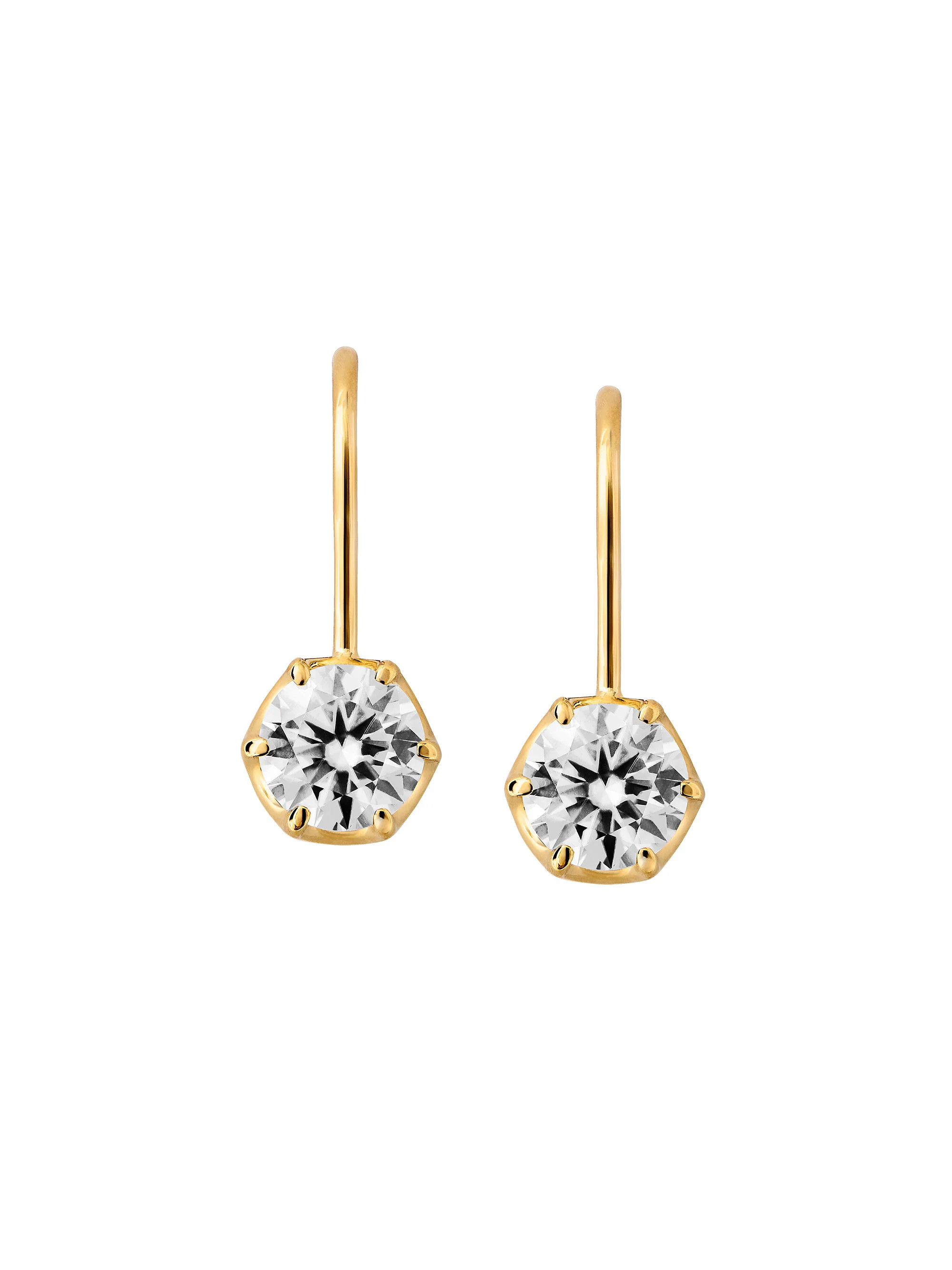 CECILIA EARRINGS IN MOISSANITE | Dorsey