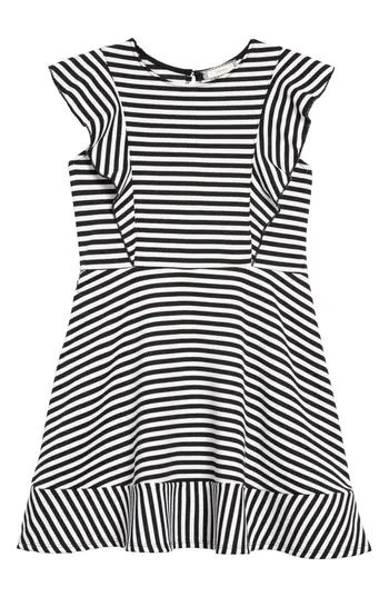 Girl's Soprano Stripe Skater Dress | Nordstrom