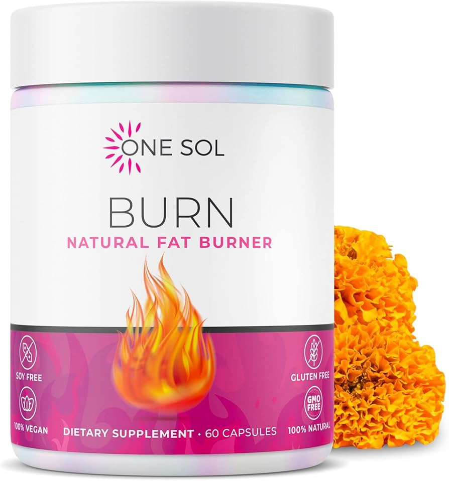 One Sol Fat Burner for Women, Natural Metabolism Booster, Burn More Calories, Boost Energy & Mood... | Amazon (US)