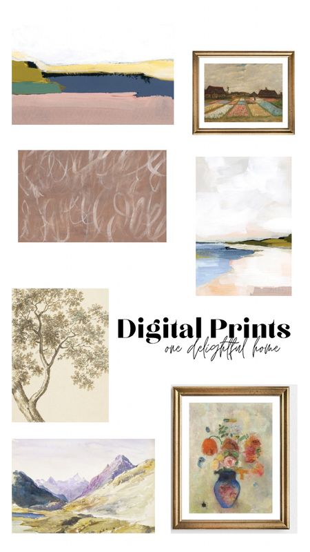 Digital Prints - less than $20 art! 

#LTKunder50 #LTKhome #LTKFind