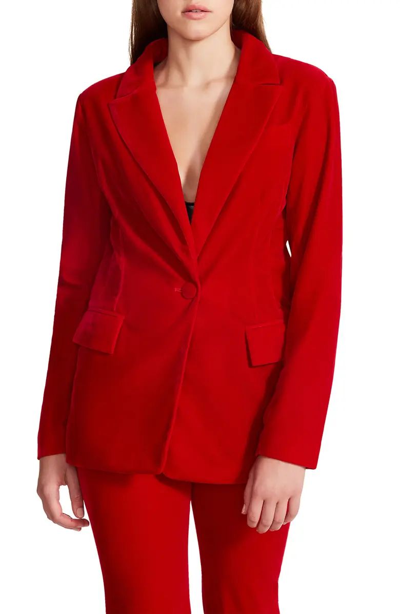 Harlow Velvet Blazer | Nordstrom