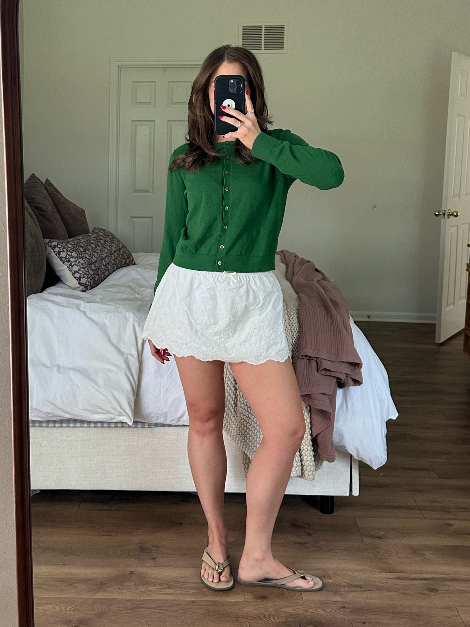 I will be living in these flip flops this spring and summer…so comfy

also love that this skirt has SHORTS under it 🤏🏼

#LTKmomlife #LTKgrwm #LTKootd