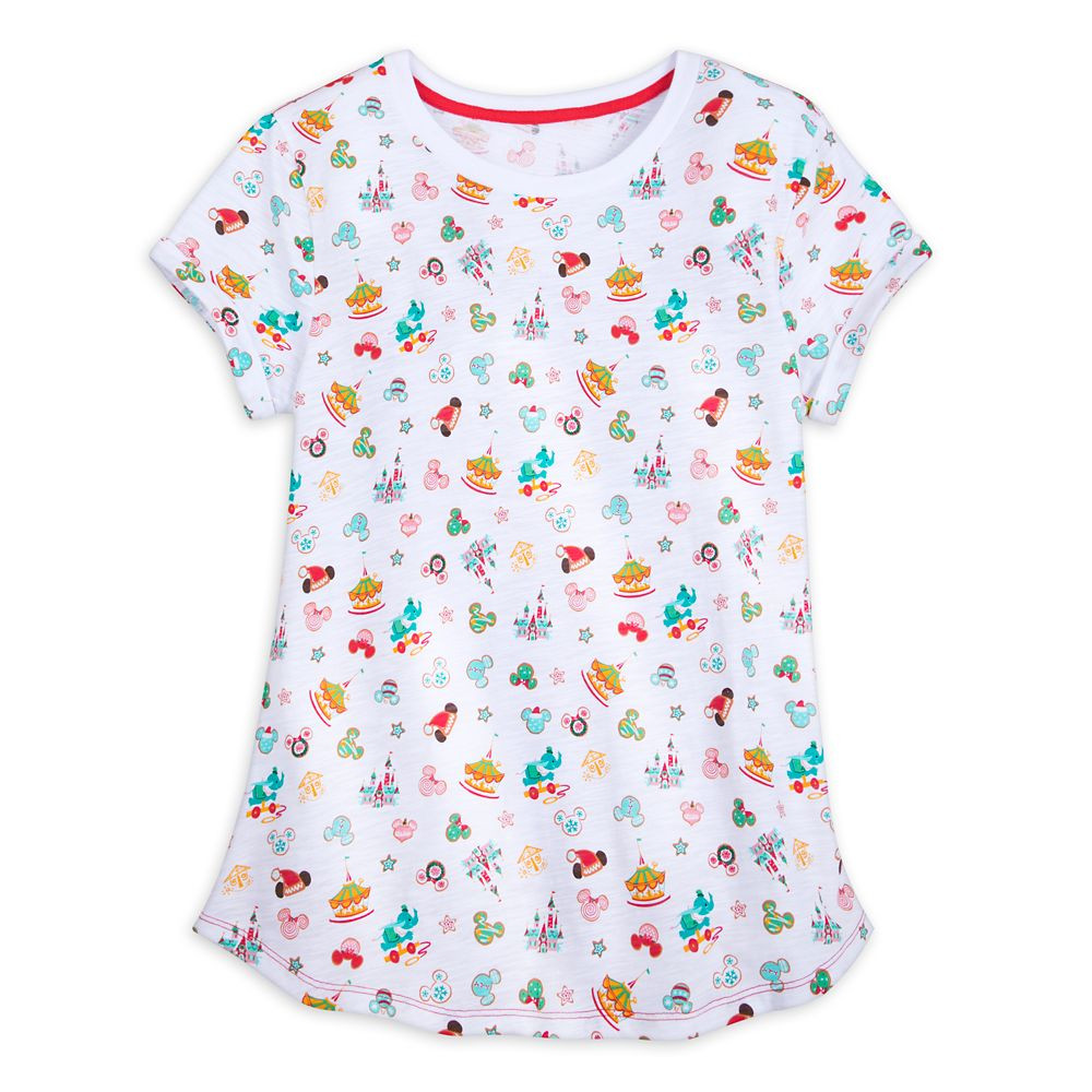 Fantasyland Holiday T-Shirt for Women | Disney Store