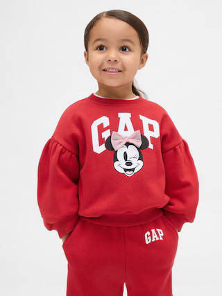 Gap × Disney Baby & Toddler VintageSoft Logo Bubble Sweatshirt | Gap (US)