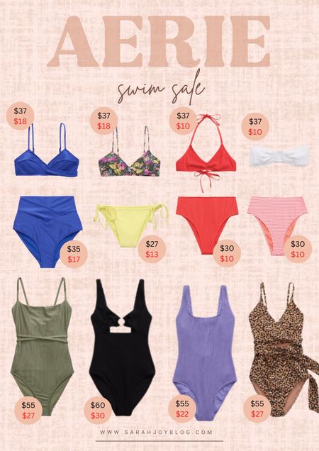 Aerie Swim Sale Up to 60% off swimsuits

Aerie, sale, swim, vacation, summer

Follow @sarah.joy for more sale finds! 

#LTKswim #LTKSeasonal #LTKsalealert