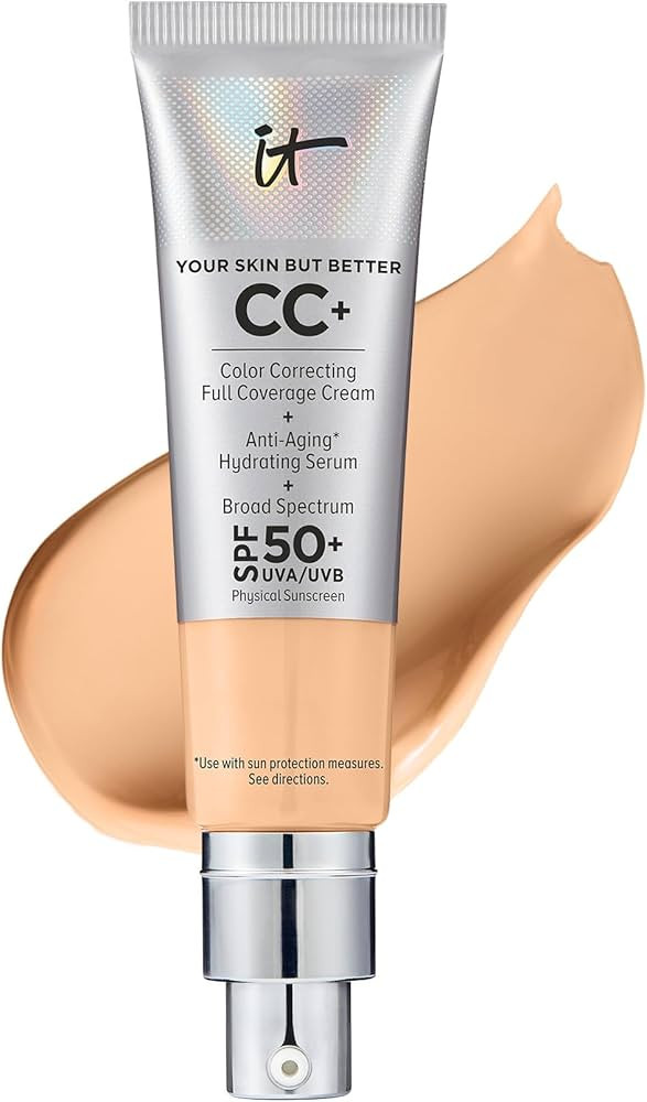 IT Cosmetics CC+ Cream Full-Coverage Foundation 1.08 fl oz | Amazon (US)