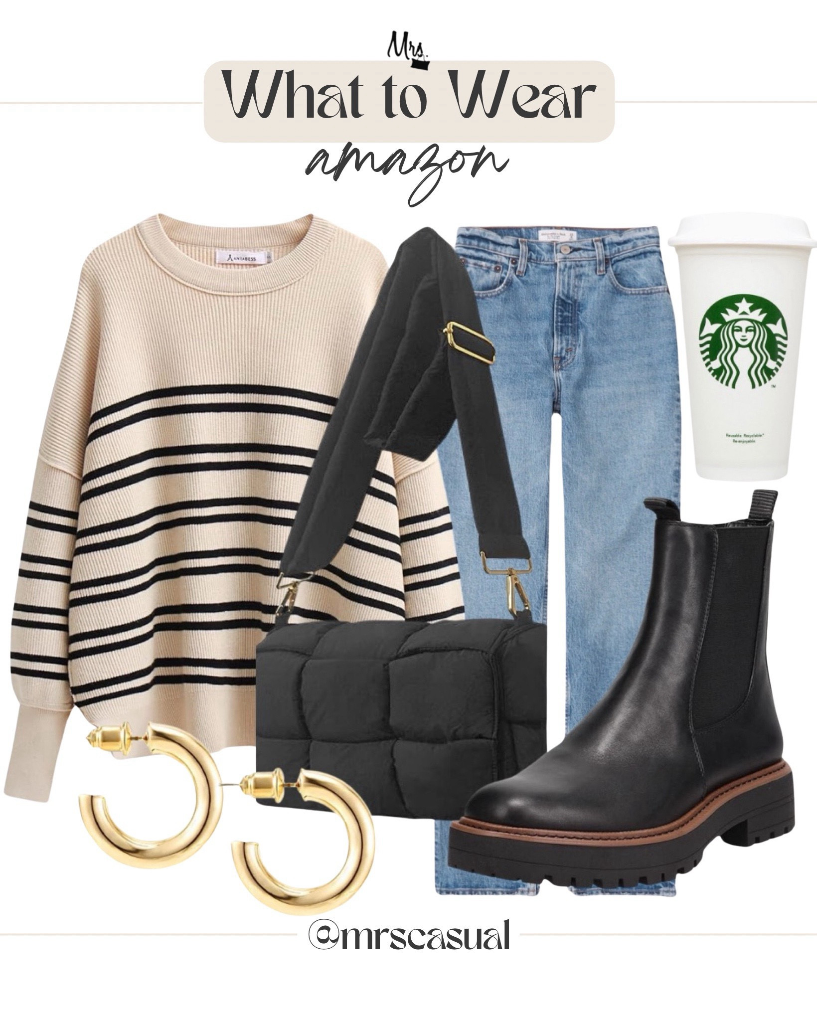 Loving this striped sweater from Amazon fall outfit idea

#LTKStyleTip #LTKFindsUnder100 #LTKFindsUnder50
