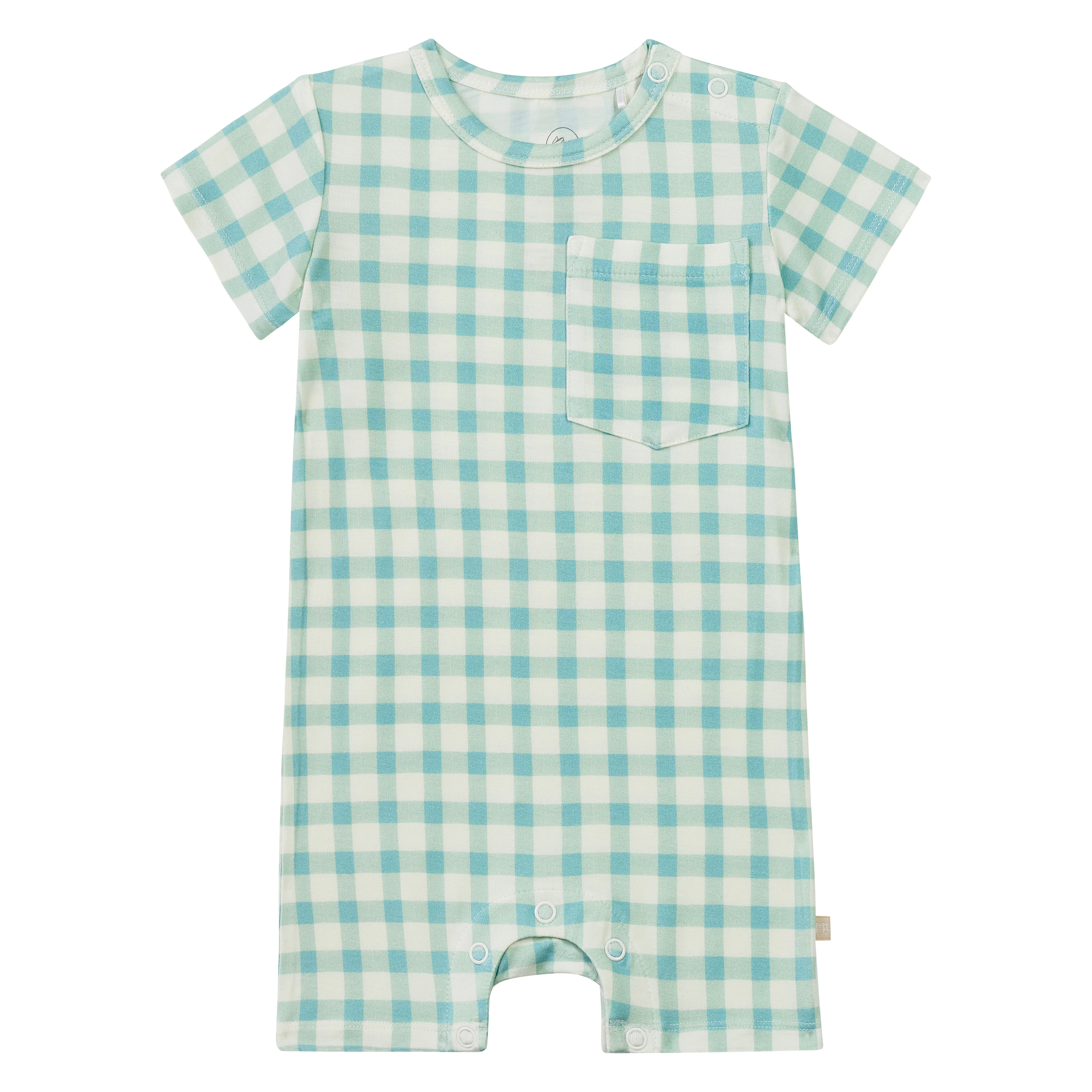 Capri Short Sleeve Romper | Promise Baby