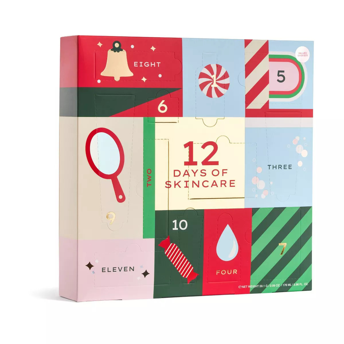 Skincare Advent Calendar Gift Set – 12pc | Target