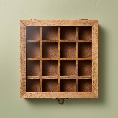 Small Wood Collectables Box - Hearth & Hand™ with Magnolia | Target