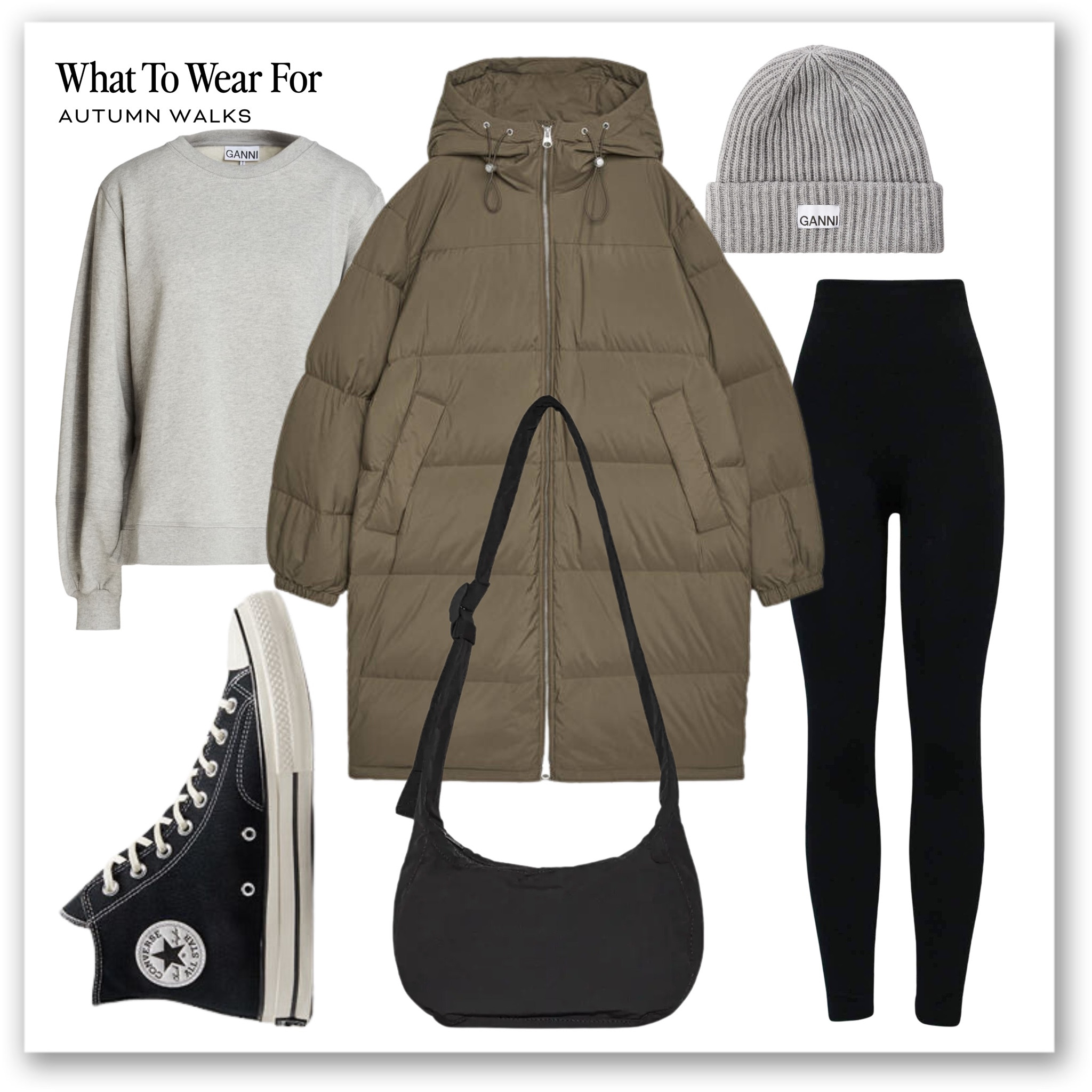 Autumn walks 🍂

Arket, down puffer coat, grey sweatshirt, Ganni beanie, black crossbody bag, leggings, casual style 

#LTKstyletip #LTKeurope #LTKSeasonal