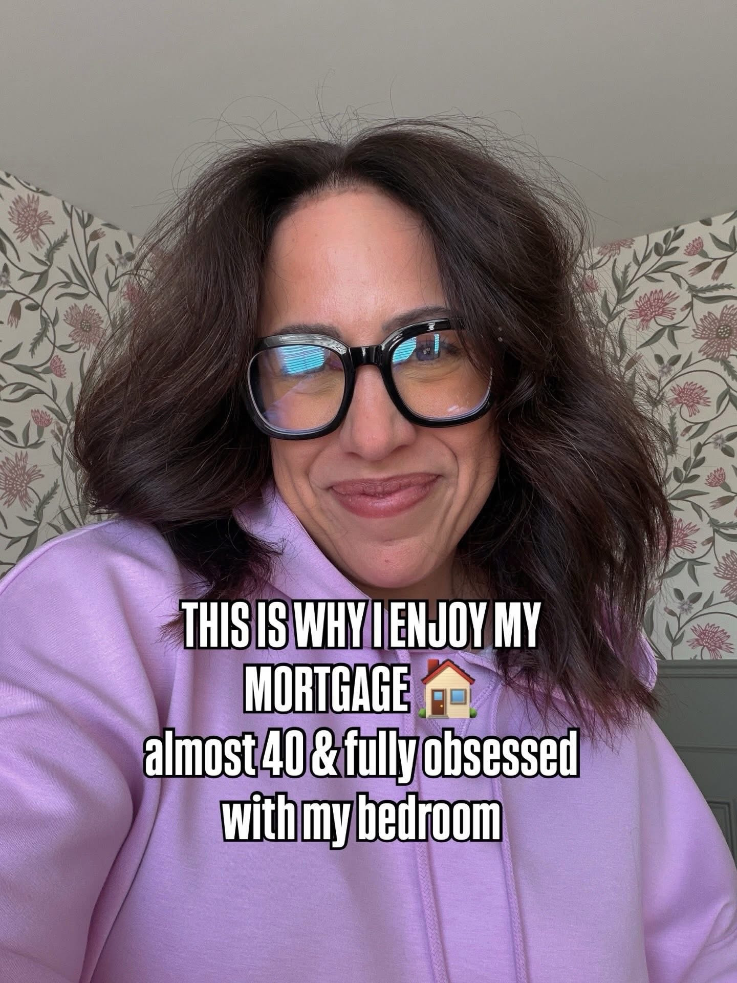 Save for later 📌 say HOME for the details 🔗

Almost 40 & romanticizing the room I worked so hard for 🏡💭

Turns out the mortgage hits different when you love your space 🤎

Design x @xo.home_ wallpaper installed x @elevenwallsnash 
#BedroomGoals #HomeLovers #Almost40 #AmazonHomeFinds #CozyVibes