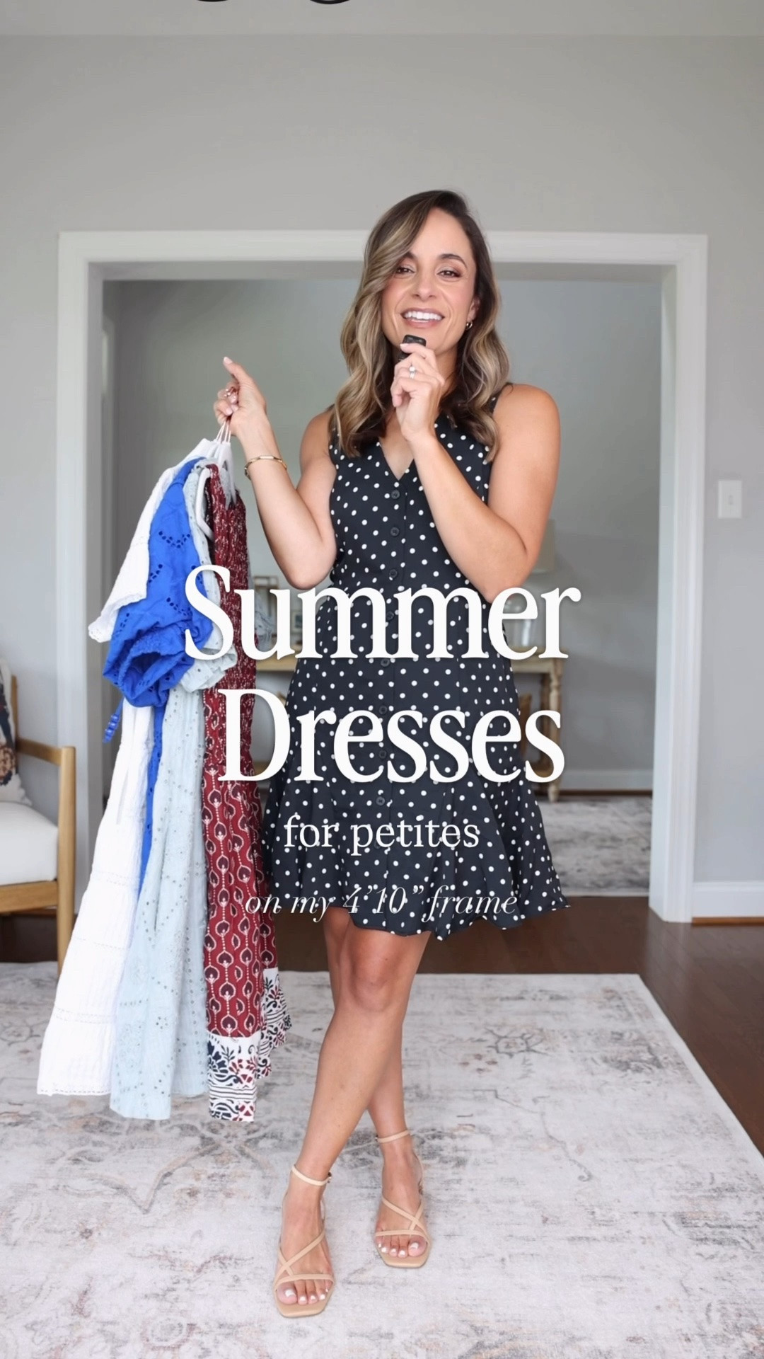 Five above the knee dress for petites! 

Black and white dress (LOFT): petite xxs 
Burgundy dress (LOFT): petite xxs 
Blue dress (Tuckernuck): xxs 
Light blue dress (Anthropologie): xxs 
White dress (J.Crew): xxs (size up if in between sizes)

#LTKPetite