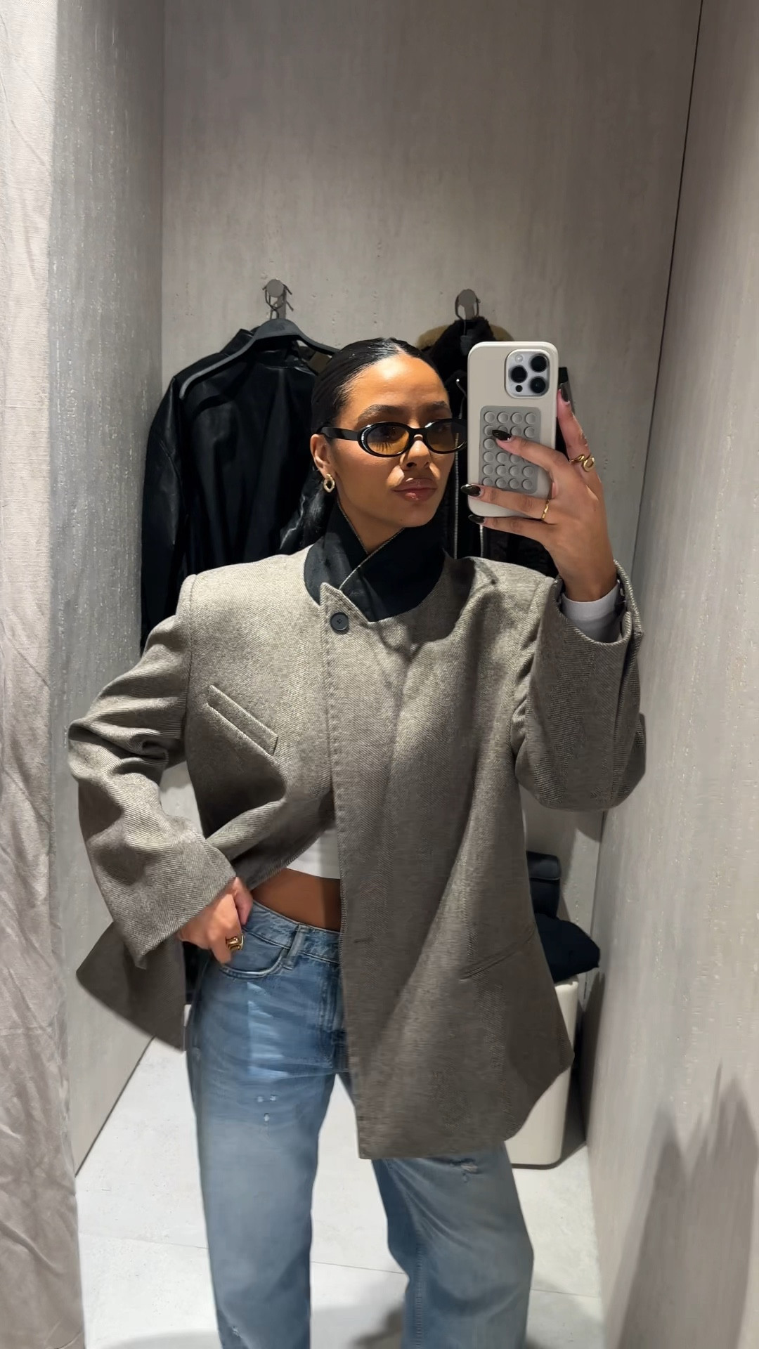 🏷️ Zara jacket, funnel neck blazer, Zara funnel neck, Zara, Zara jacket, over sized blazer, autumn style 

#LTKeurope #LTKautumn #LTKuk