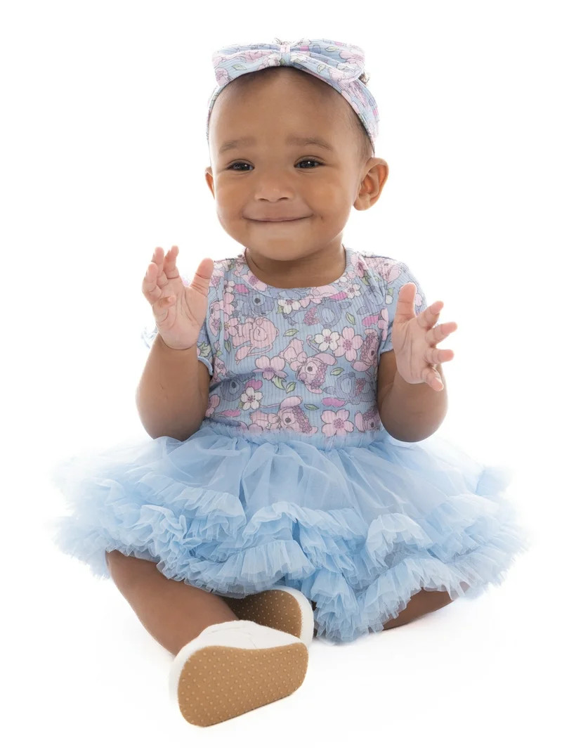 Stitch Baby Girl Tutu Set, 2-Piece, Sizes 0-24 Months | Walmart (US)