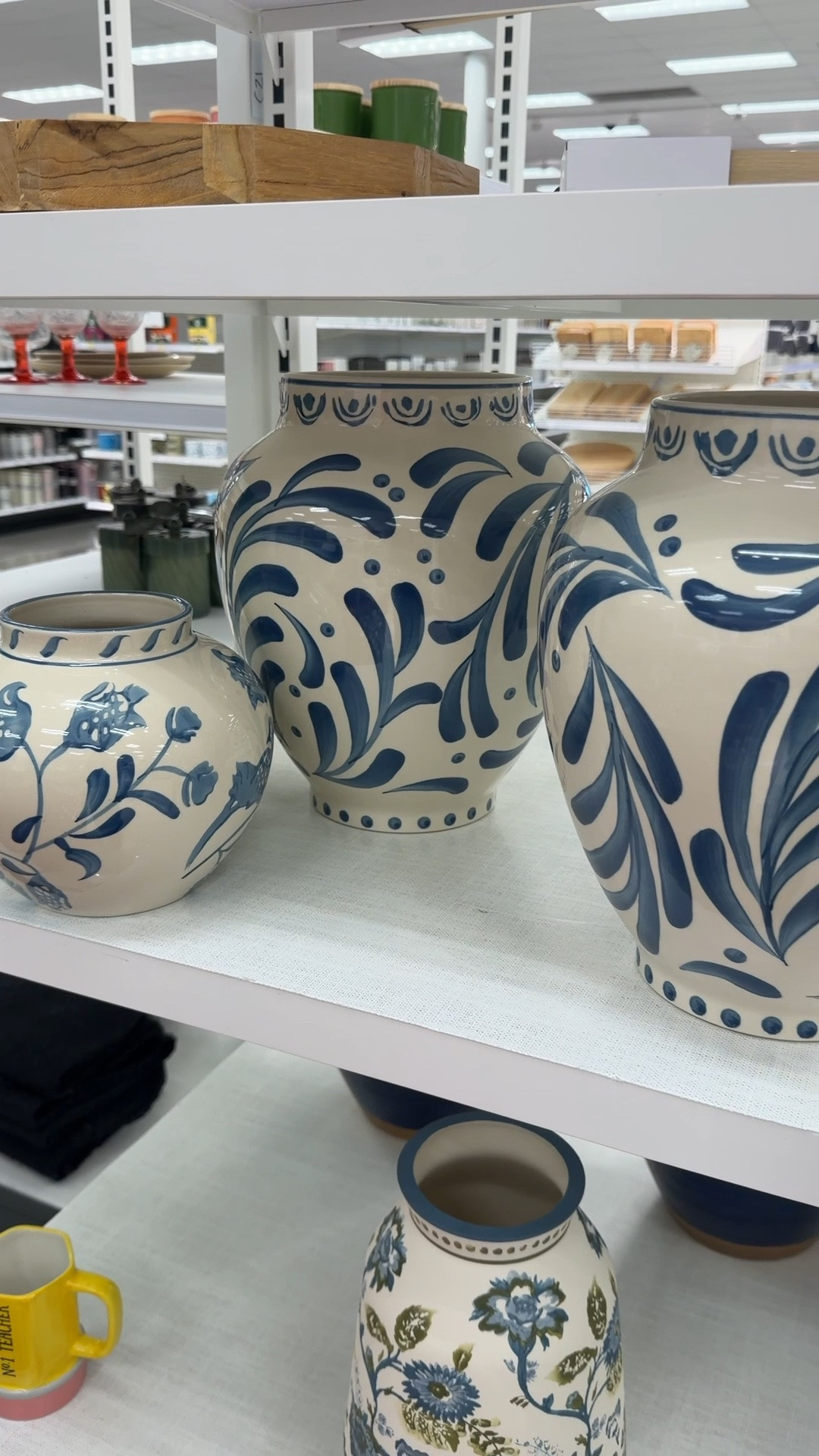 These blue and white vases from target are so pretty and they look more expensive than they are. Table top, living room, entry, kitchen.

#LTKHome