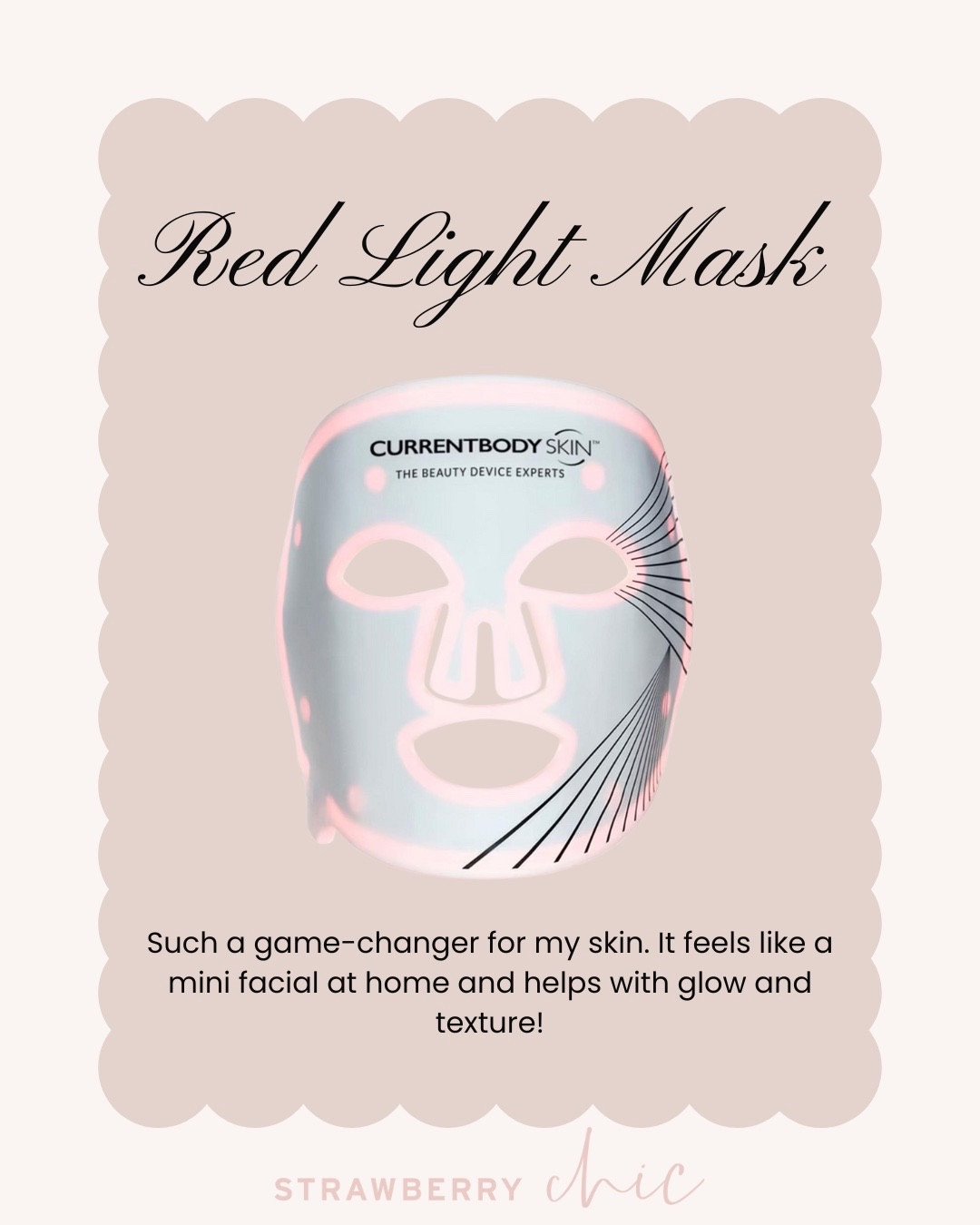 I definitely notice a different when I use a red light mask consistently! I just got the neck and chest one to add to my routine. Use code STRAWBERRYCHICXO at checkout to save! 

#LTKBeauty #LTKCyberWeek #LTKGiftGuide