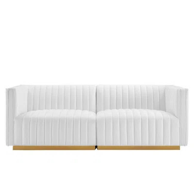 Conjure Channel Tufted Loveseat | Wayfair North America