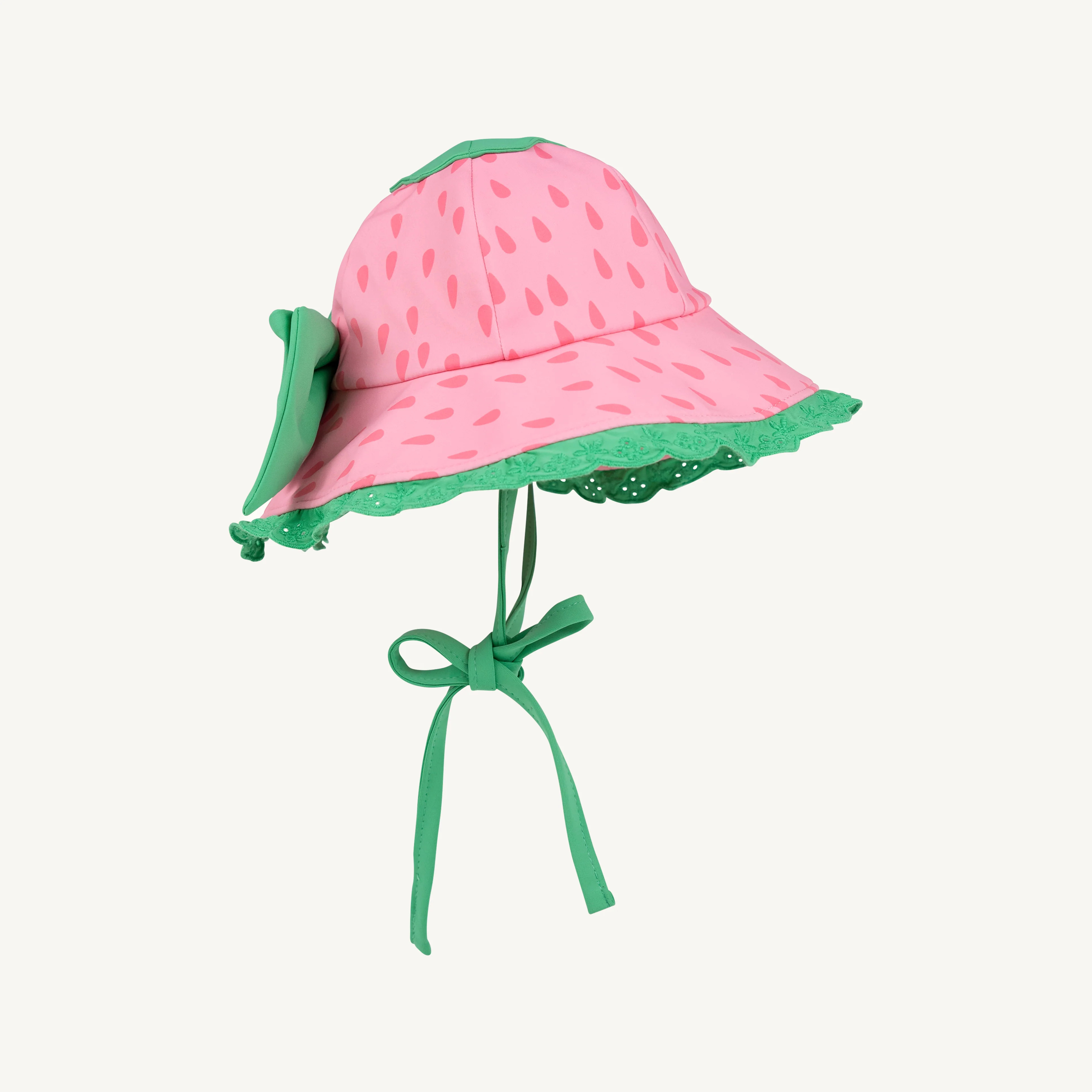 Pippa Petal Hat - Suffolk Seeds with Gibson Island Green | The Beaufort Bonnet Company