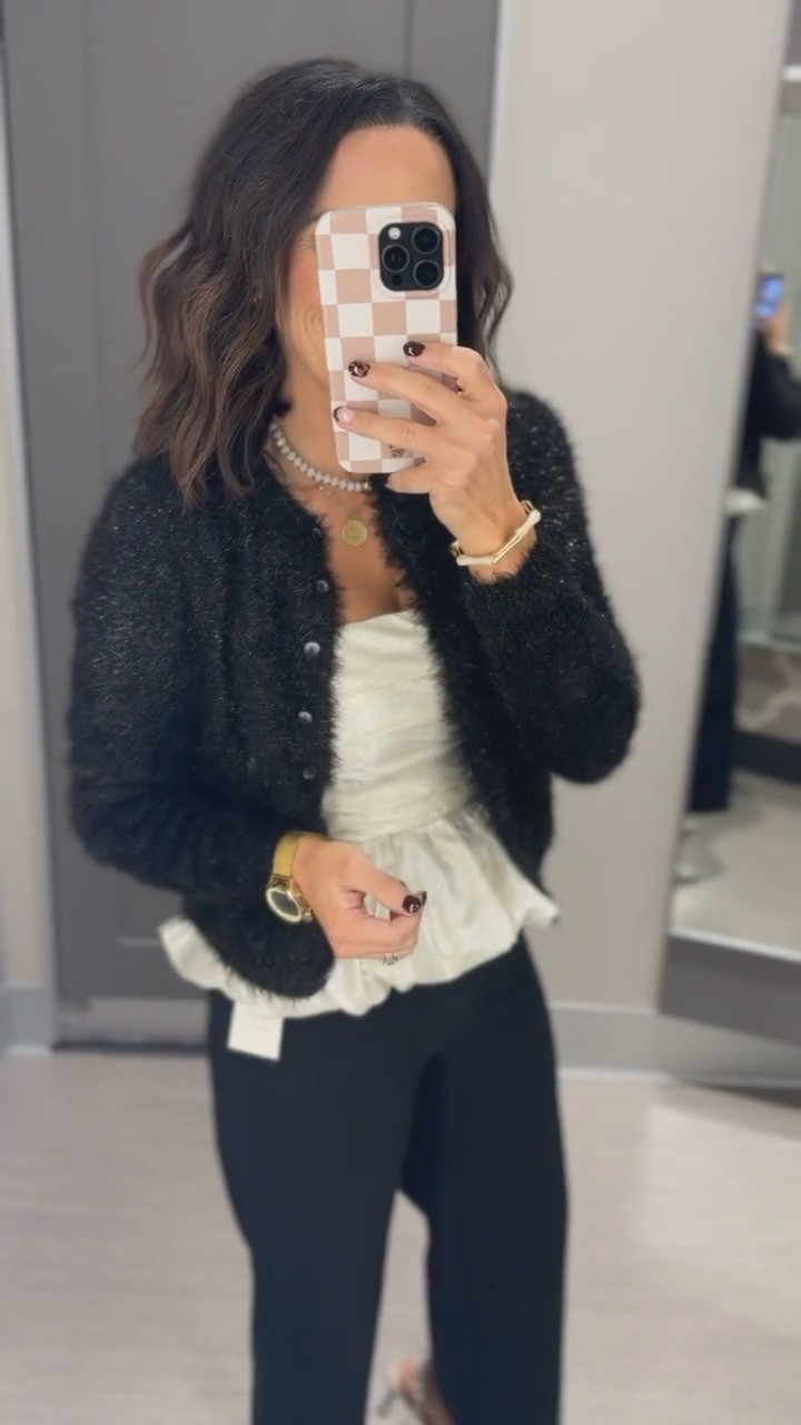 Y’all the perfect long sleeve cardigan for a holiday party look! Super soft and warm, comes in 4 colors and runs TTS.
It’s a must for this season filled with fun gatherings ✨

Knitwear, women’s sweater, holiday outfit, Target style, VintagePickin




#LTKSeasonal #LTKootd #LTKHoliday