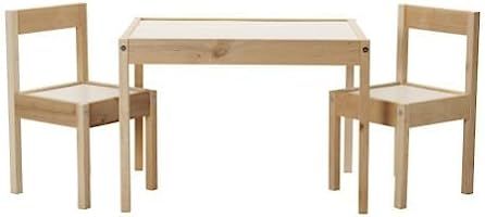 IKEA Children's Kids Table & 2 Chairs Set Furniture (1) | Amazon (US)