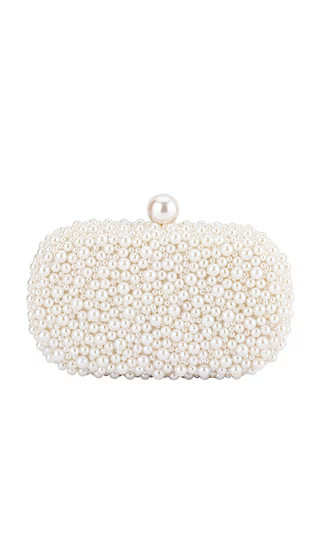 Valentina Pearl Clutch in Pearl & Silver

        
            olga berg
        
               ... | Revolve Clothing (Global)