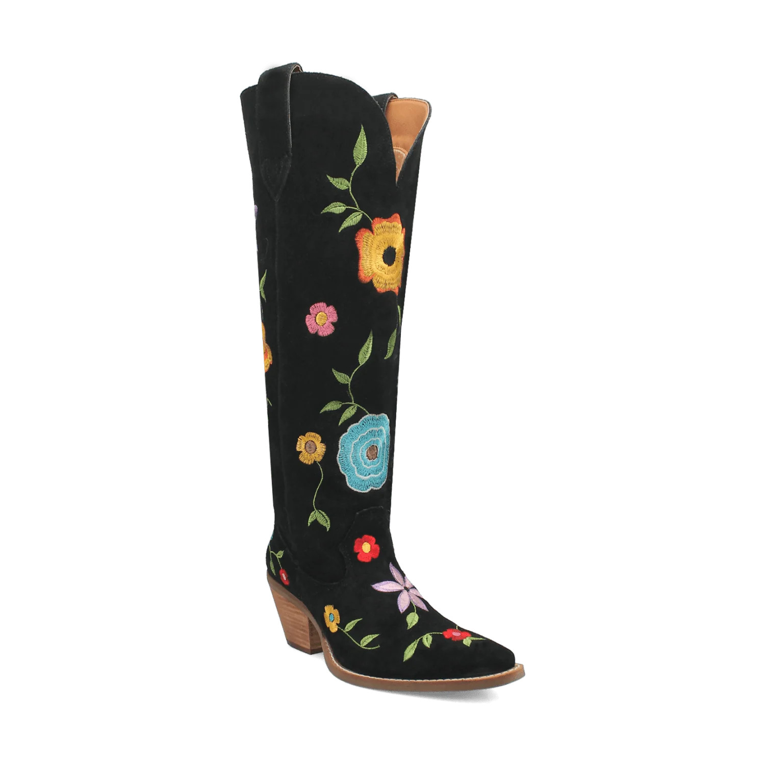 FLOWER POWER SUEDE BOOT | Dingo1969