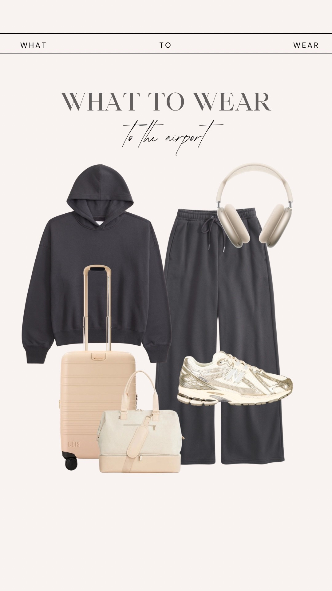 Travel outfit, sweatpant matching set, travel style

#LTKActive #LTKTravel #LTKStyleTip