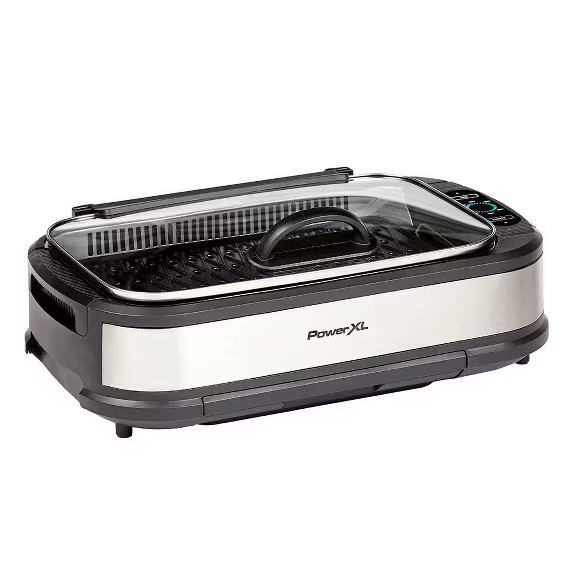 PowerXL Smokeless Grill Pro - Silver | Target