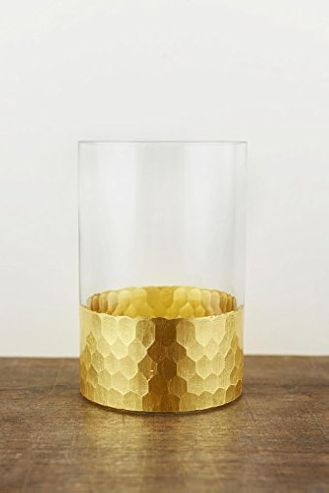 Richland Elsa Glass Floral Vase & Candle Holder 6" | Amazon (US)