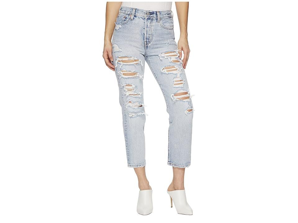 Levi's(r) Premium Premium Wedgie Straight (Mass Destruction) Women's Jeans | Zappos