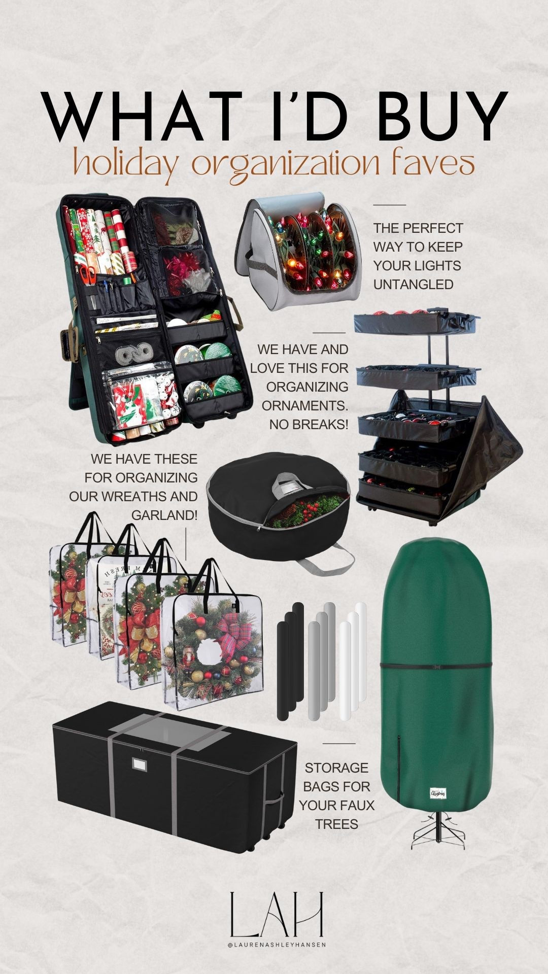 Christmas is here! Which means all of the organization and storage solutions come next. I’ve rounded up my favorites for all the things—ornaments, wreaths and greenery, trees, and more. All on Amazon and get to you quick! 

#LTKHoliday #LTKHome