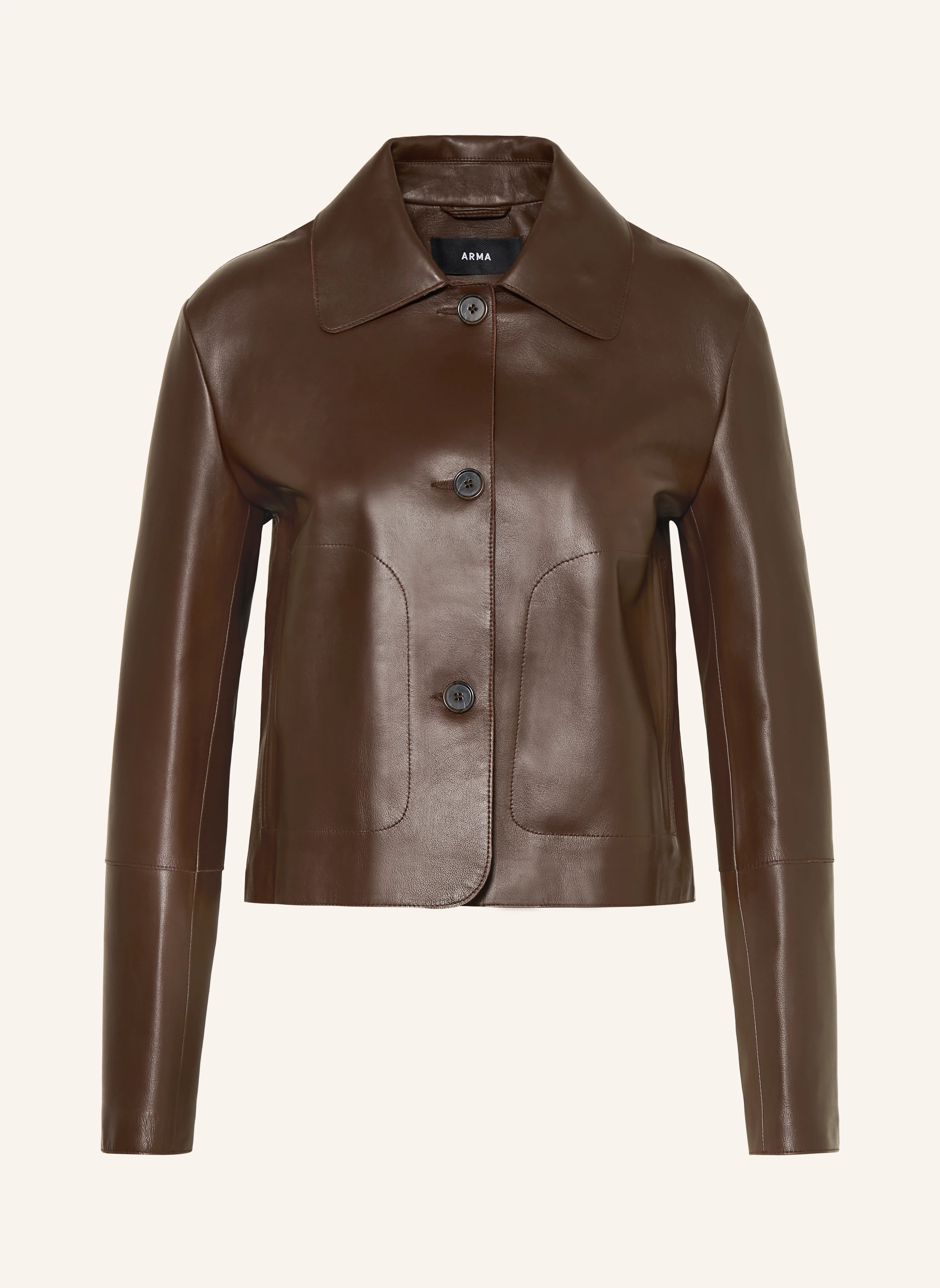 ARMA Lederjacke in braun | Breuninger (DACH)