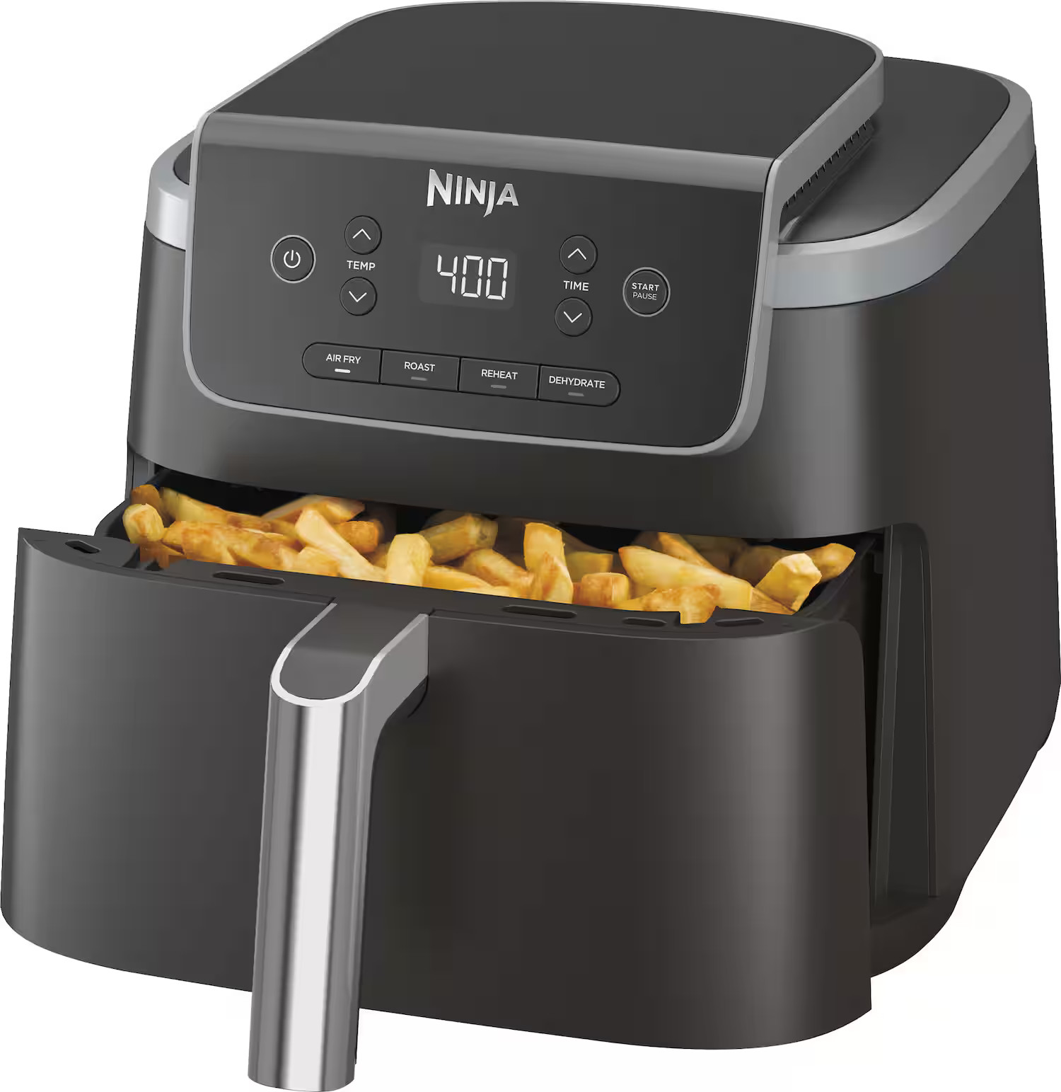 Ninja - Air Fryer Pro 4-in-1 with 5 QT Capacity - Gray | Best Buy U.S.