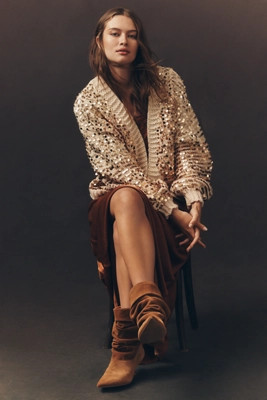 By Anthropologie Sequin Cardigan Sweater | Anthropologie (US)