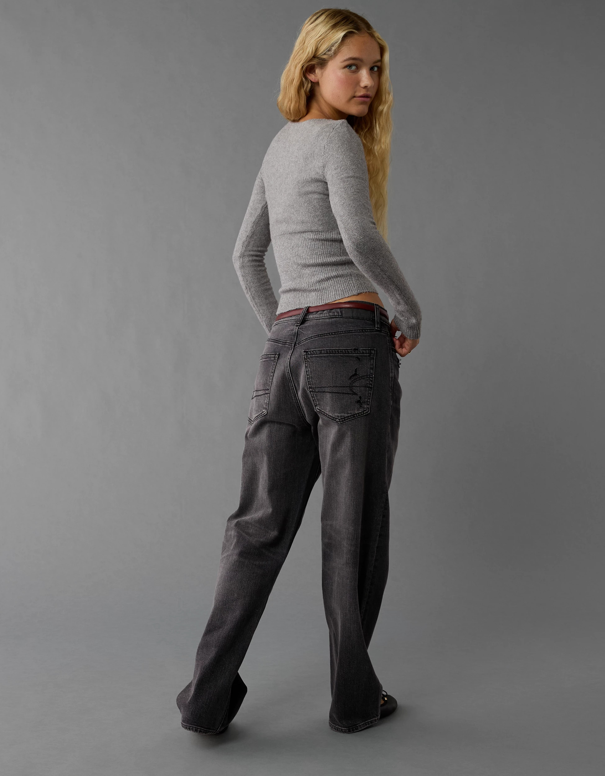 AE Fitted Henley Sweater | American Eagle Outfitters (US & CA)