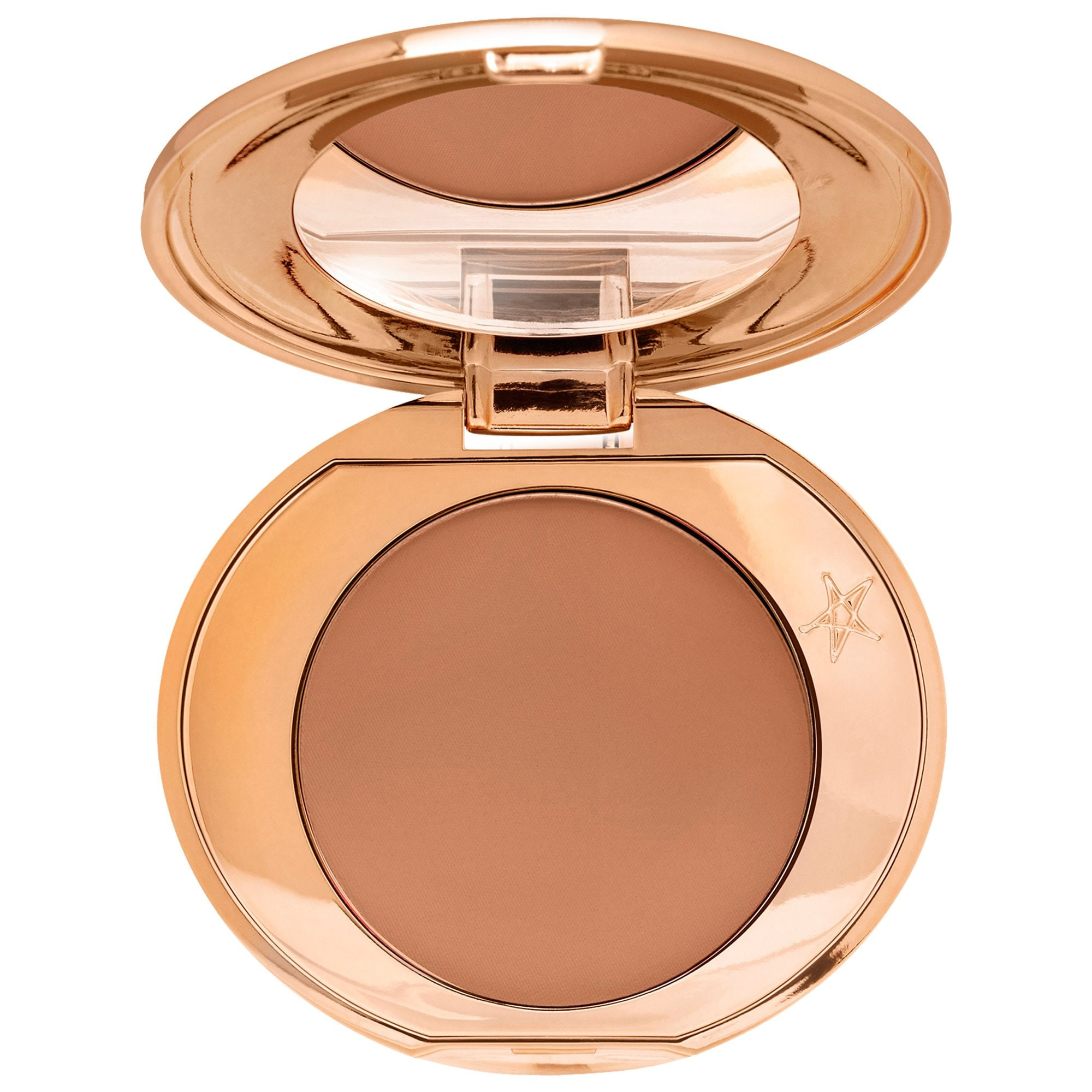 Charlotte Tilbury Mini Airbrush Flawless Finish Refillable Blurring & Setting Powder 4 Deep 0.11 oz / 3.4 g | Sephora (US)