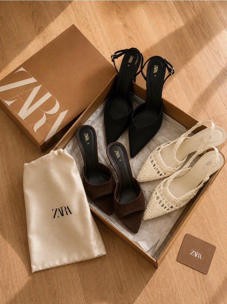 Fall shoe lineup 🤍  These Zara heels are giving effortless & go with EVERYTHING!

#LTKU #LTKWorkwear #LTKootd