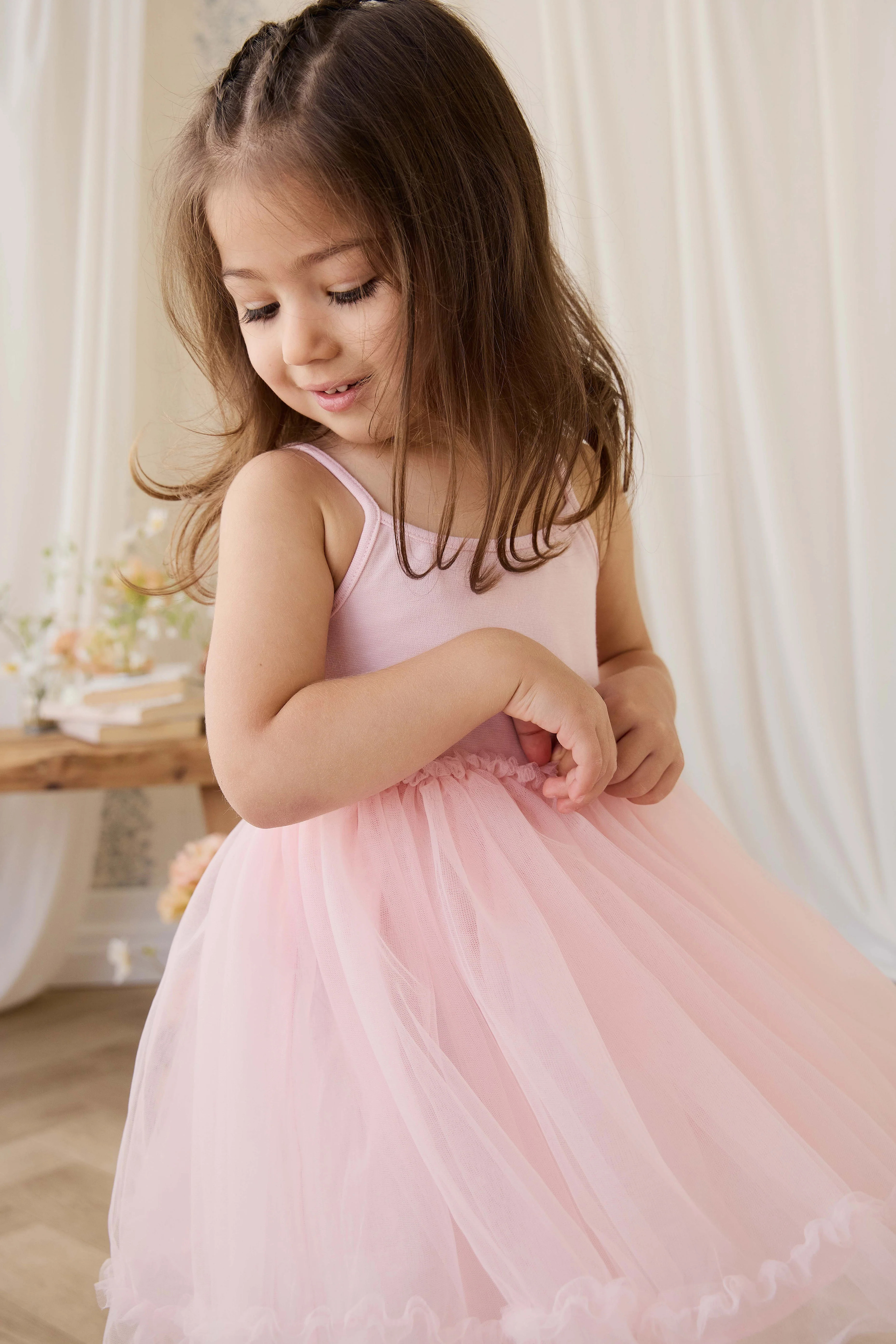 Malani Tulle Dress - Frosting | Jamie Kay