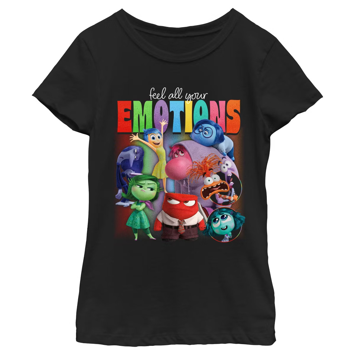 Girl's Inside Out 2 Feel All Your Emotions T-Shirt | Target