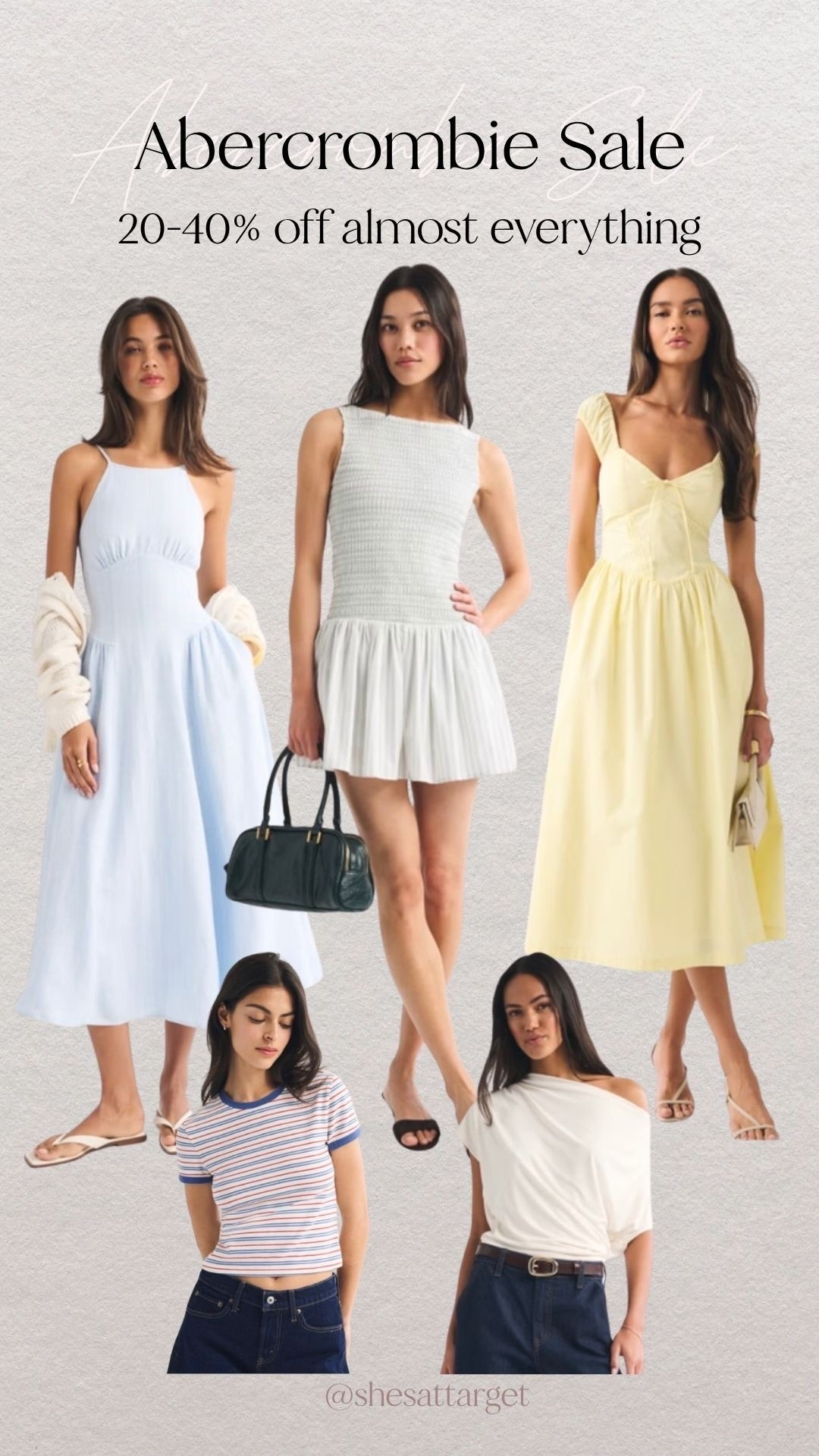 Abercrombie sale 20-40% off almost everything for summer!

#LTKSaleAlert #LTKootd #LTKSeasonal