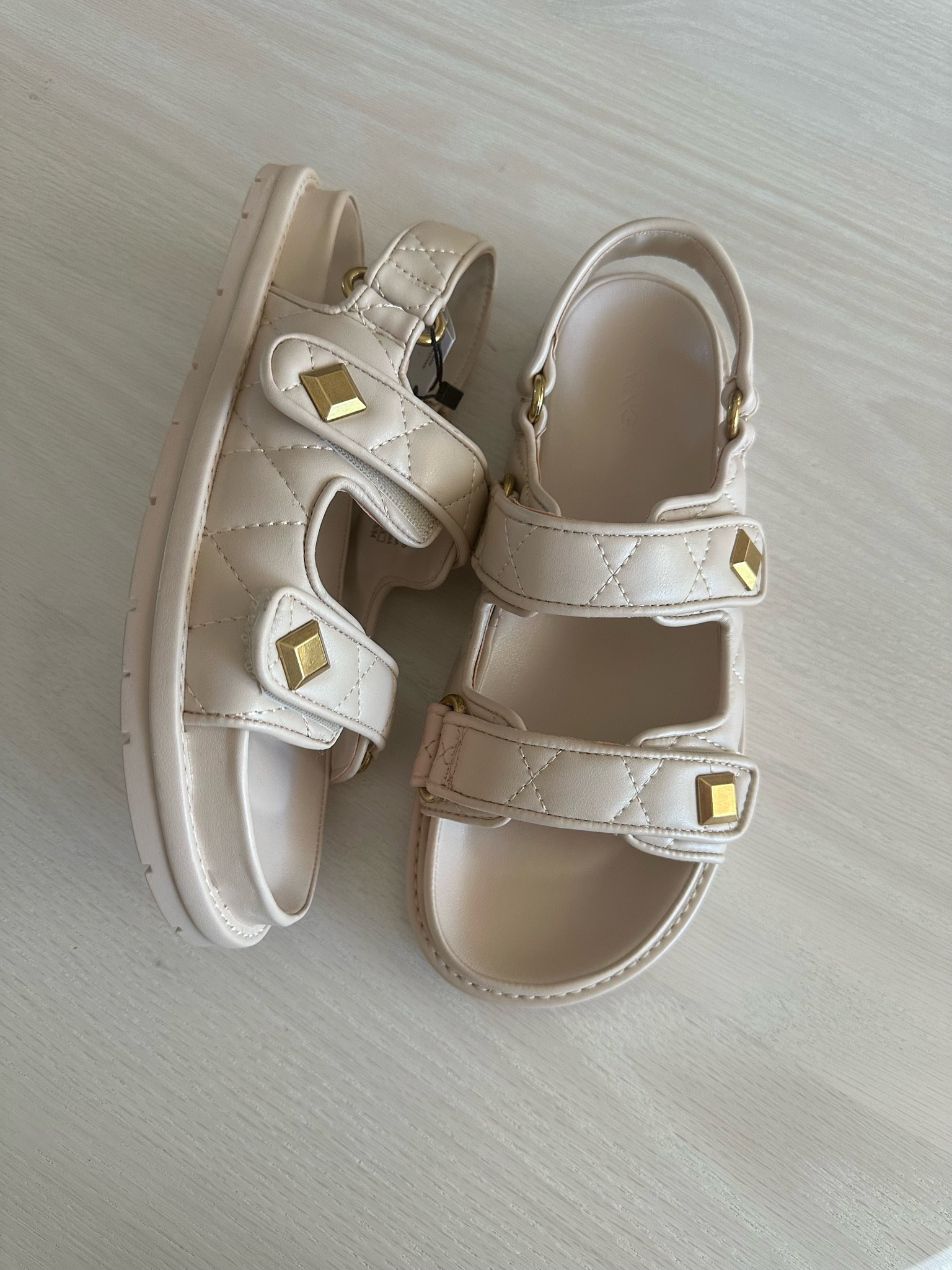 Got the mango sandal. And under $100 Soooo cute but pro tip - go down a half a size! 

#LTKshoecrush #LTKfindsunder100 #LTKSeasonal