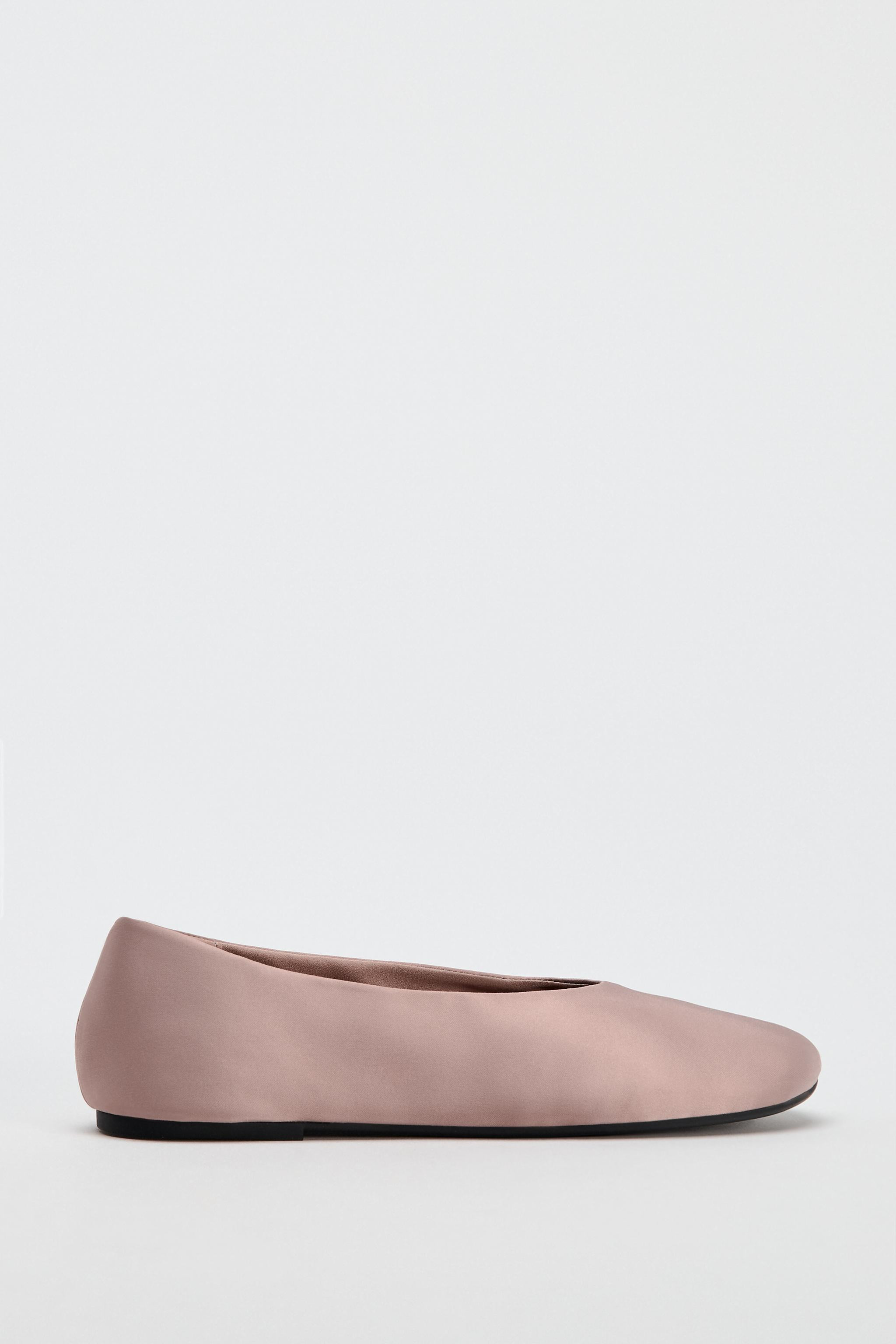 SATIN BALLERINAS | Zara UK