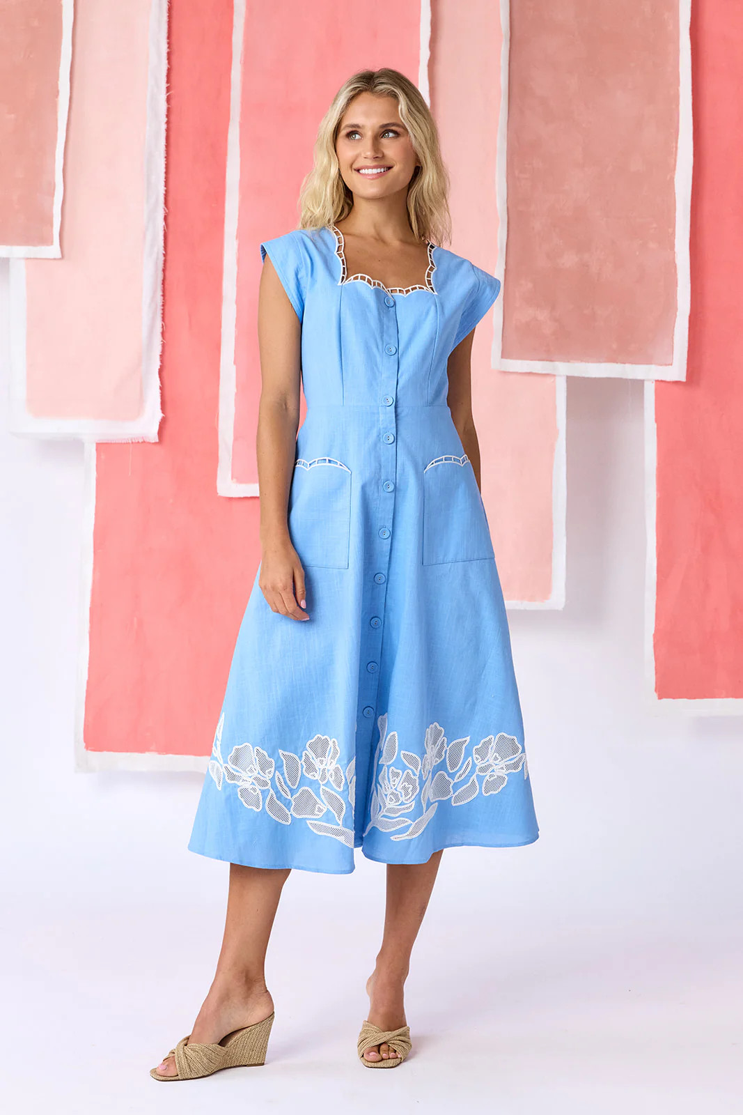 Rivie Dress | Fit-and-Flare Summer Dress with Pockets | CROSBY by Mollie Burch | CROSBY by Mollie Burch