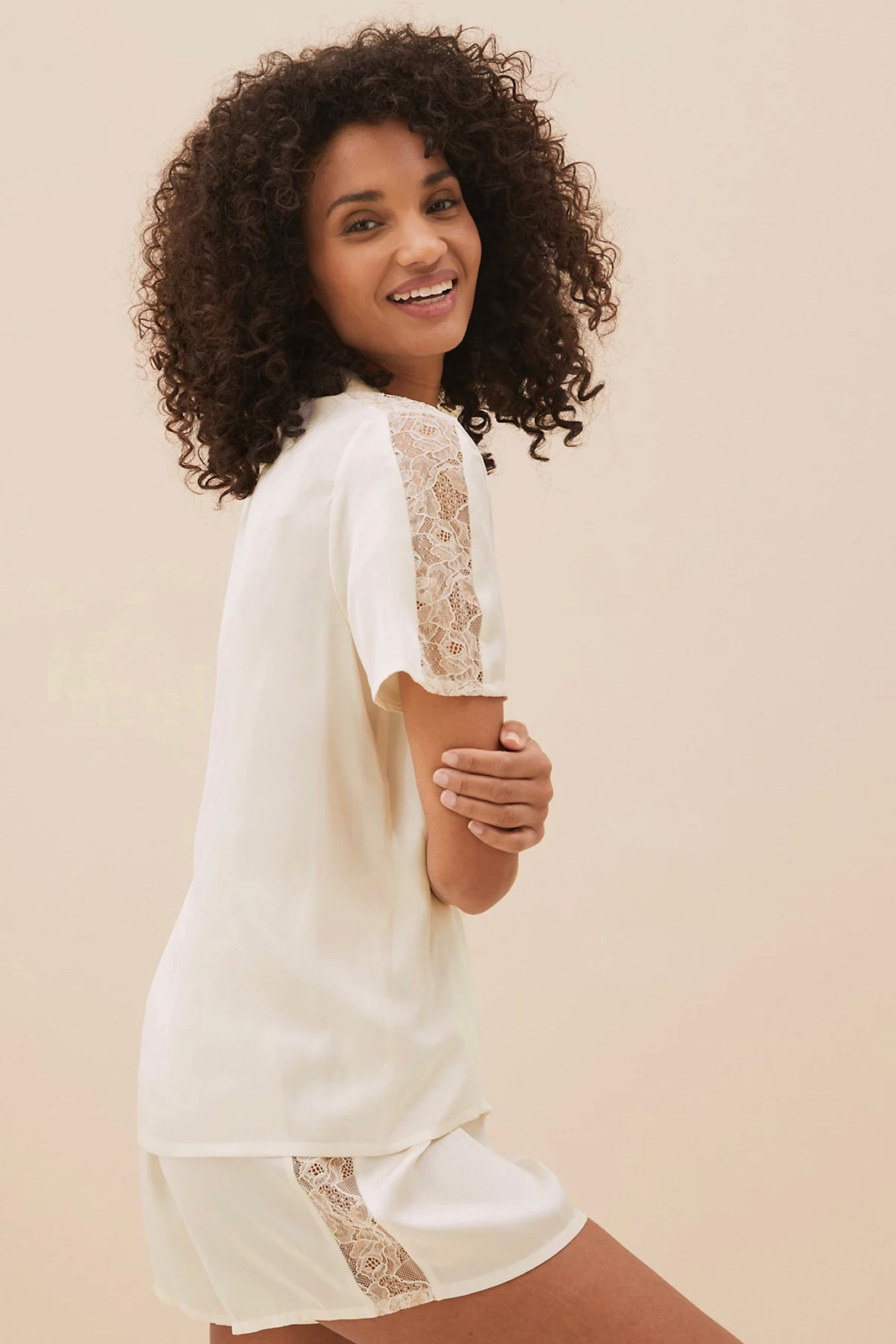 Satin & lace shortie set luxury nightwear 

#LTKwedding #LTKbeauty #LTKstyletip