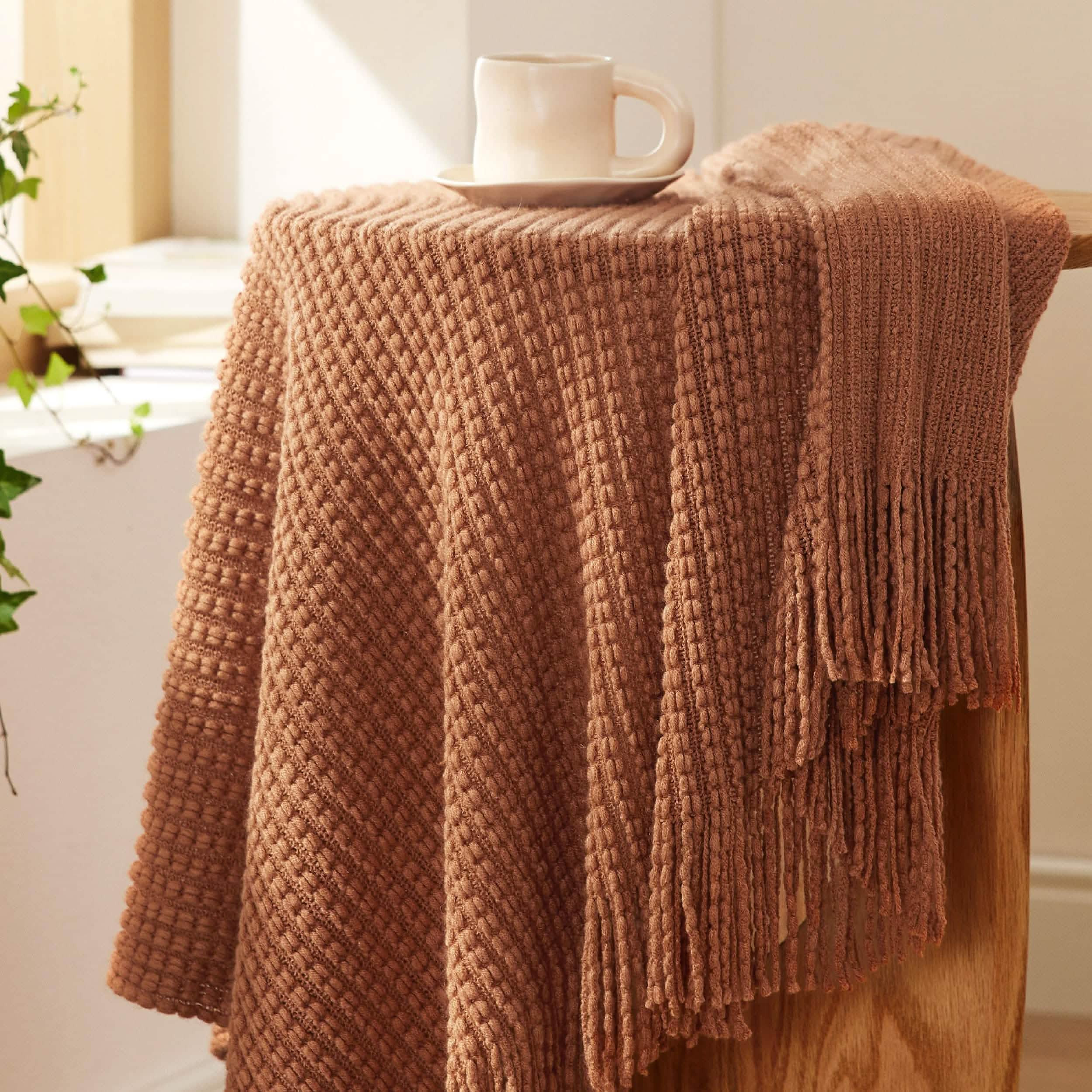 Bedsure Decorative Woven Throw Blanket | Bedsure