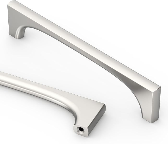Asidrama 10 Pack 5 Inch(128mm) Brushed Satin Nickel Cabinet pulls Kitchen Cabinet Handles, Cabine... | Amazon (US)